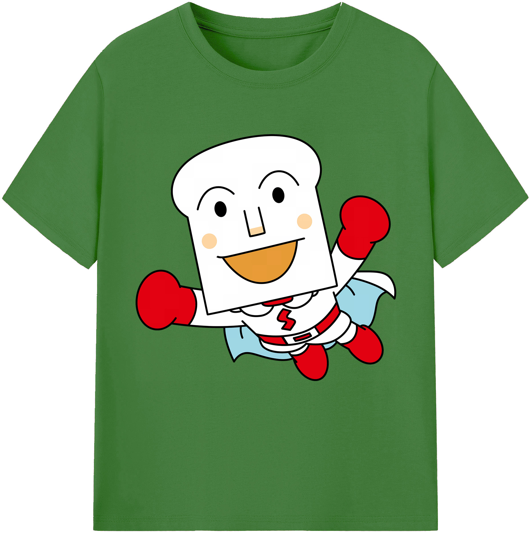 （画像用） アンパンマン Anpanman レディースカジュアルプリントTシャツ（綿100％）